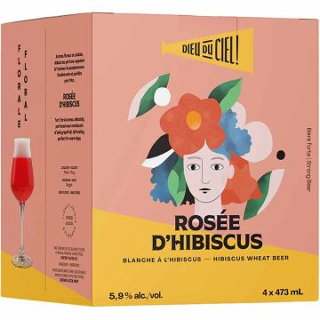 Beer rosée d'hibiscus