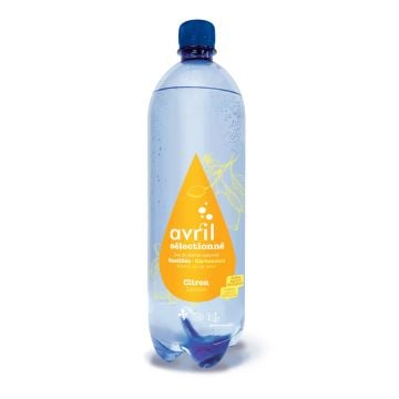 Organic Carbonated Spring Water Lemon Flavor