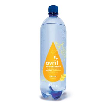 Carbonated Natural Spring Water Lemon Organic Flavour