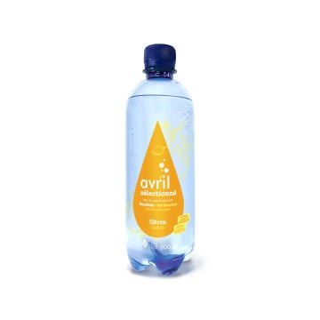 Organic Carbonated Spring Water Lemon Flavor
