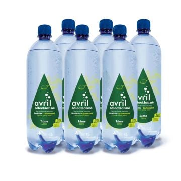  Organic Lime Flavored Carbonated Spring Water