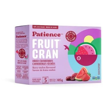 Canneberges séchées à saveur fraise melon