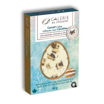 Mini barre gâteau aux carottes chocolat blanc chocolat au lait