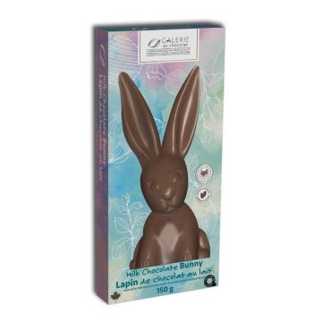 Lapin chocolat au lait solide