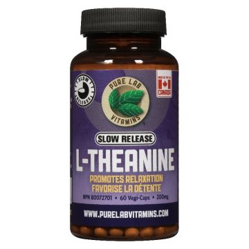 L-Theanine 200 mg Slow Release - Relaxation