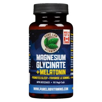 Magnésium Glycinate + Mélatonine - Sommeil
