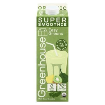 Super smoothie vert bon vivant végétalien biologique 