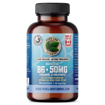 Bioactive Vitamin B6 50 mg Pyridoxal-5-Phosphate - Metabolism