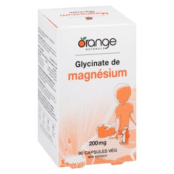 Glycinate de magnésium 200 mg - Os et muscles