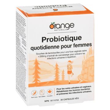 Probiotique quotidienne pour femme - Soins urinaires