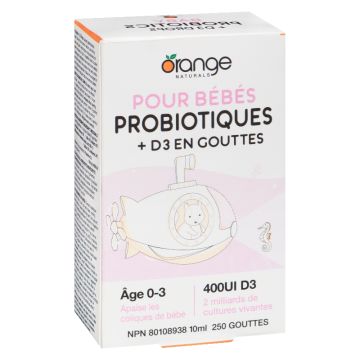 Baby Probiotics + D3 400 IU - Digestion