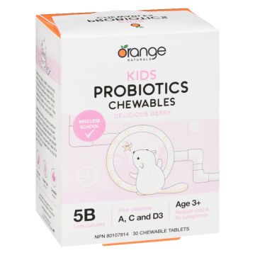 Kids Probiotics Chewables Berry - Cold and Flu