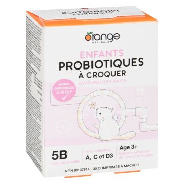 Probiotiques pour enfants à croquer baies - Rhume et grippe