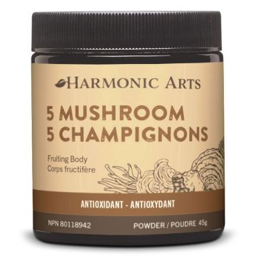 5 champignons 36 portions - Antioxydant