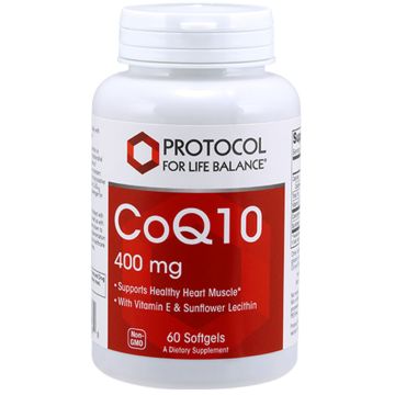 CoQ10 400 mg - Santé cardiovasculaire