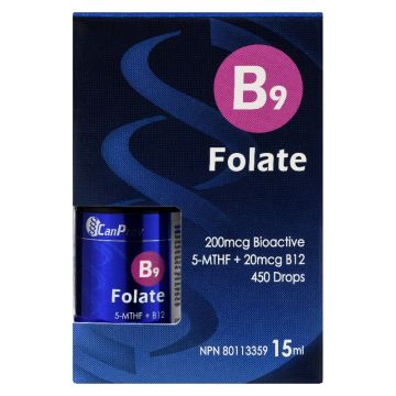 Vitamine B9 Folate Drops 200 mcg - Système immunitaire et grossesse