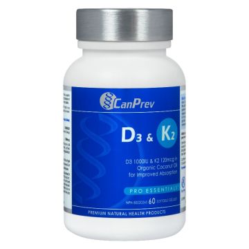 Vitamin D3 1000 IU and K2 120 mg