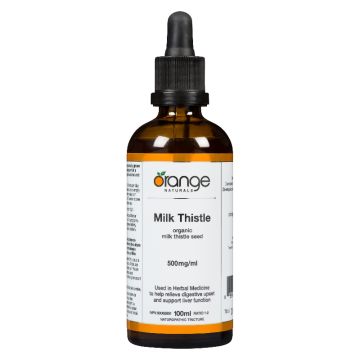 Organic Milk Thistle Seed Tincture 500 mg - Liver Function