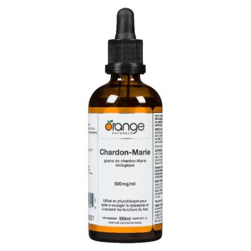 Teinture mère de graine de chardon-Marie biologique 500 mg - Fonction hépatique