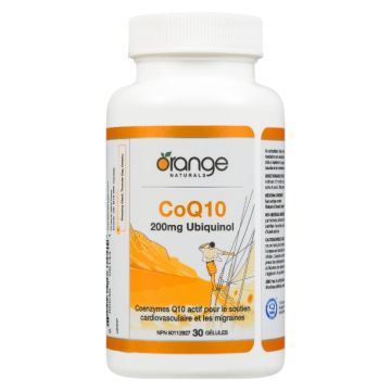 CoQ10 200mg Ubiquinol - Santé cardiovasculaire
