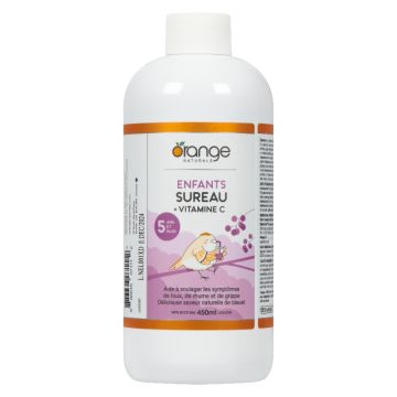 Sureau pour enfants avec vitamine C - Rhume