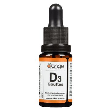 Vitamine D3 1000 UI  orange - Os