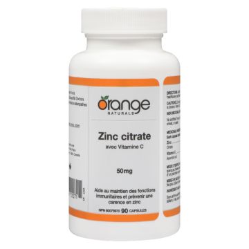 Zinc citrate avec vitamine C - Système immunitaire