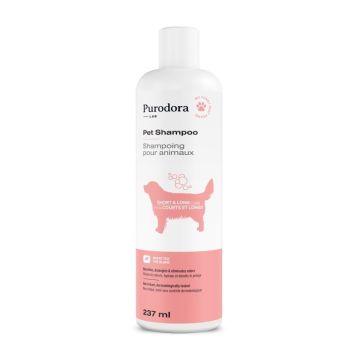 Shampoing pour animaux à poils longs ou courts