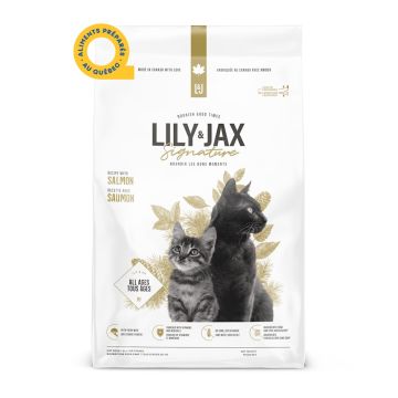 Nourriture sèche pour chat Saumon