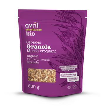 Granola muesli croquant biologique
