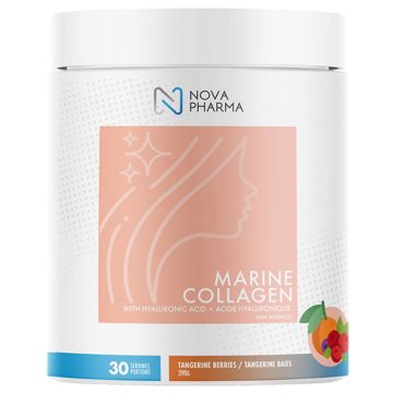 Marine Collagen with Hyaluronic Acid Tangerine Berries Skin Hydration 30 Servings