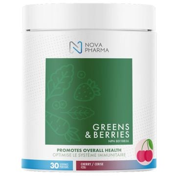 Greens and Berries cerise système immunitaire 30 portions