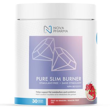 Pure Slim Burner Dragon Fruit Fat Oxidation 30 Servings