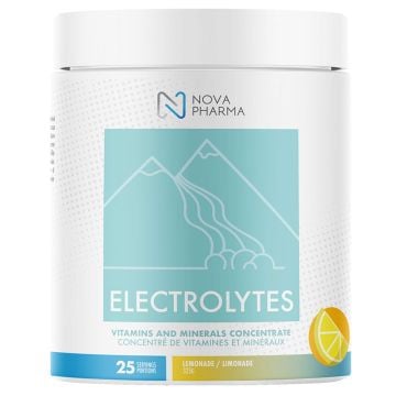 Électrolytes limonade hydratation 25 portions