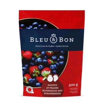 Fraise et bleuet sauvages du Québec