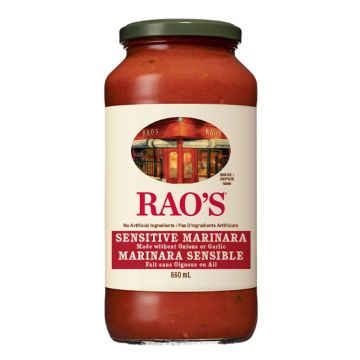 Sauce Marinara sensible fait sans oignon ou ail