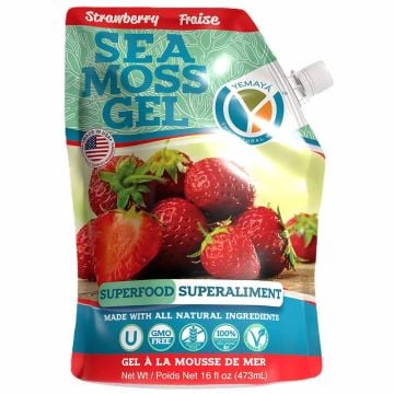Gel Mousse de mer fraise végétalien