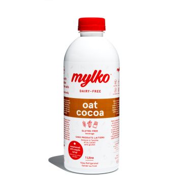 Boisson à l'avoine et au cacao sans gluten