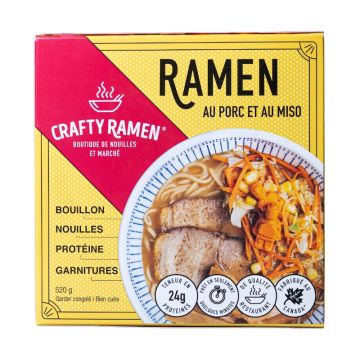 Ramen porc miso surgelé