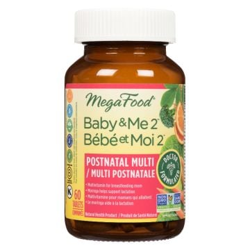 Bébé et Moi 2 Multivitamines postnatales - Allaitement