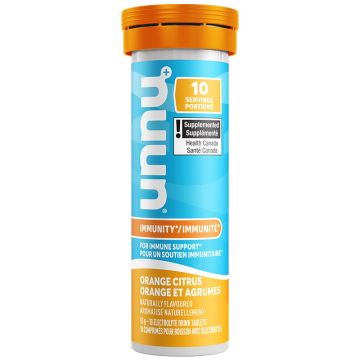 Comprimés pour boisson avec électrolytes orange agrumes - Soutien immunitaire