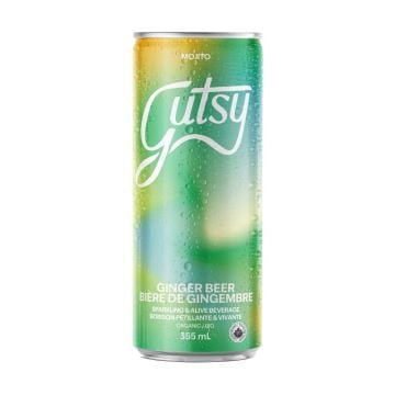 Sparkling and Alive Beverage Organic Ginger Beer Mojito