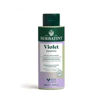 Shampooing déjaunissant violet végétalien