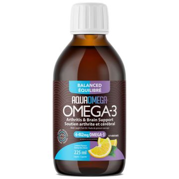 Oméga-3 équilibré citron - Soutien arthrite et cérébral