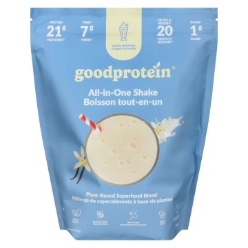 Vanilla Milkshake Flavour Enriched Plant-based Proteins 20 Servings