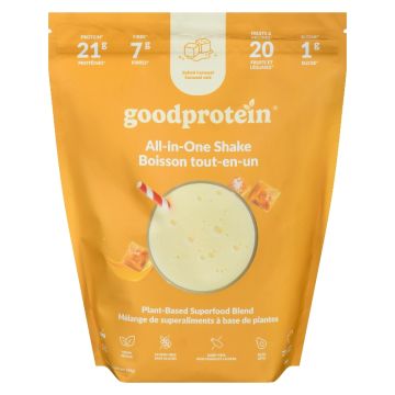 Salted Caramel Flavour Enriched Plant-based Proteins 20 Servings