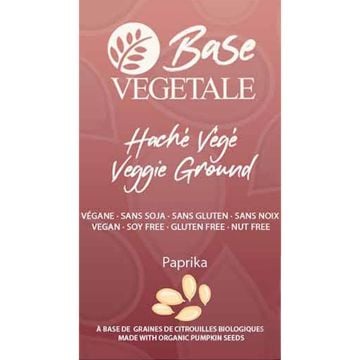 Haché végé saveur paprika végétalien