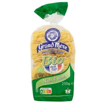 Organic 4mm Nest Pasta with Fresh Eggs