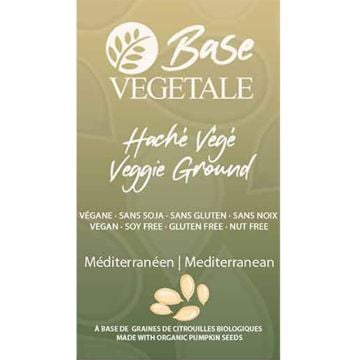 Haché végé saveur méditerranéen  végétalien