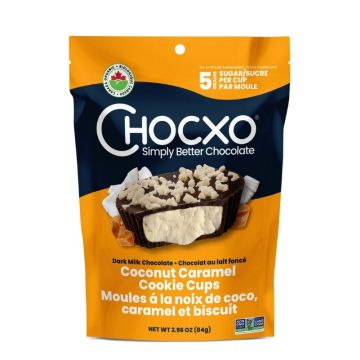 Organic Coconut Caramel and Cookie Mussels